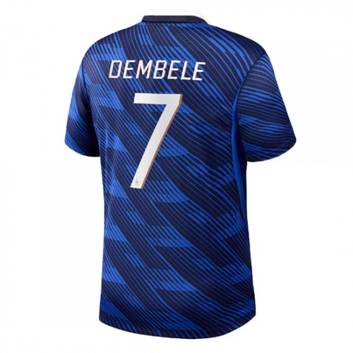 Ranska Ousmane Dembele #7 Kotipaita MM-kisat 2026 Lyhythihainen